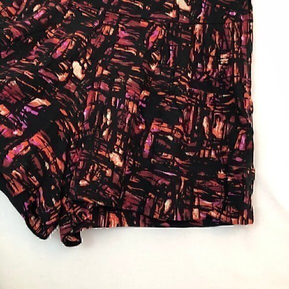 FOREVER 21 Black Pink Aztec Boho High Waisted Waist Rise Shorts JUNIORS Small S - Picture 2 of 6